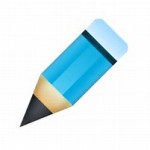 blue pencil